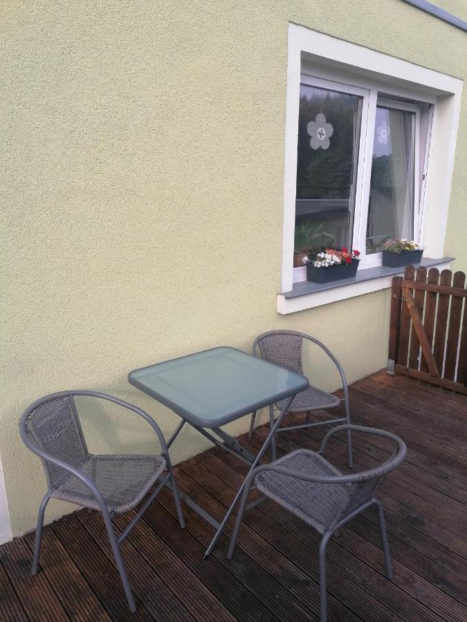 Ferienwohnung Waldblick mit Balkon Sebnitz Exterior foto