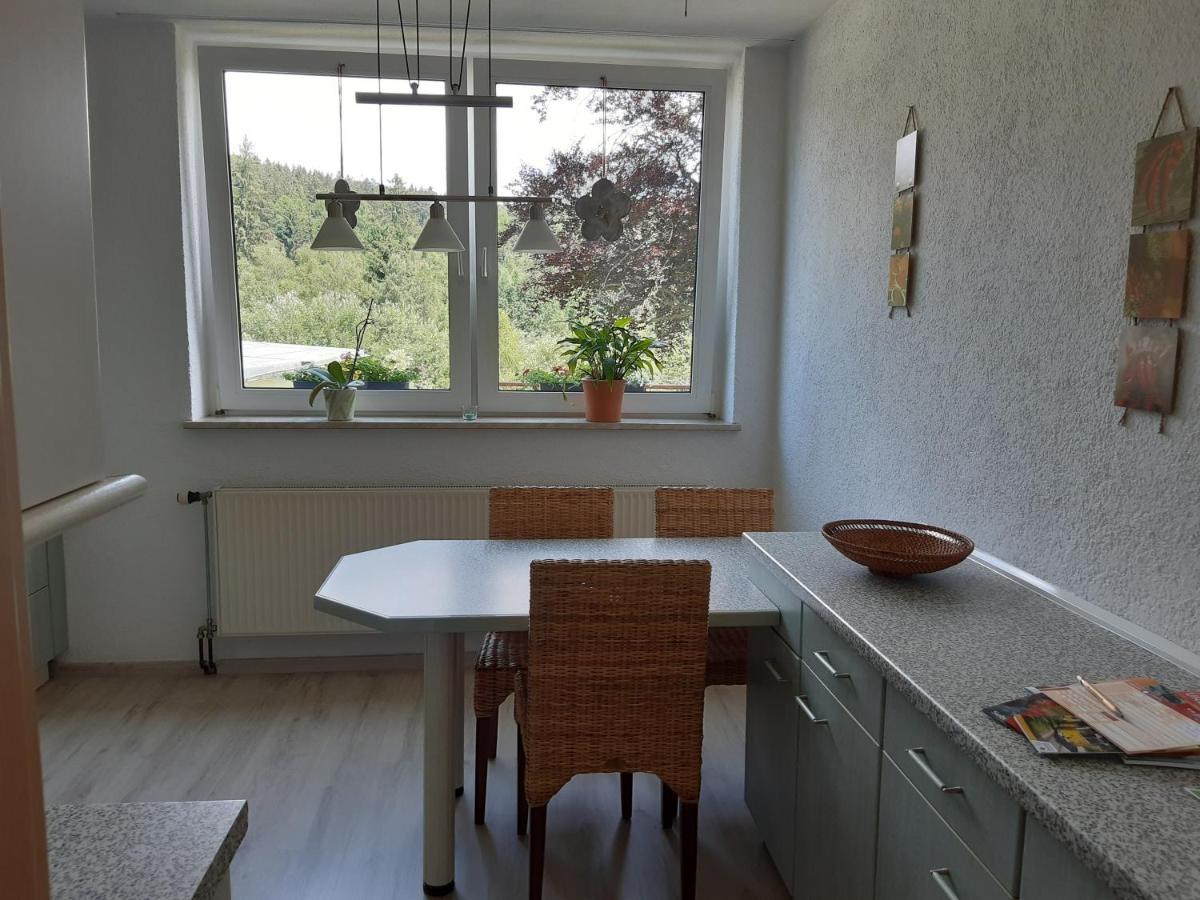 Ferienwohnung Waldblick mit Balkon Sebnitz Exterior foto